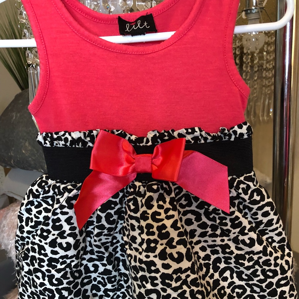 🌺Coral Leopard Dress🌺